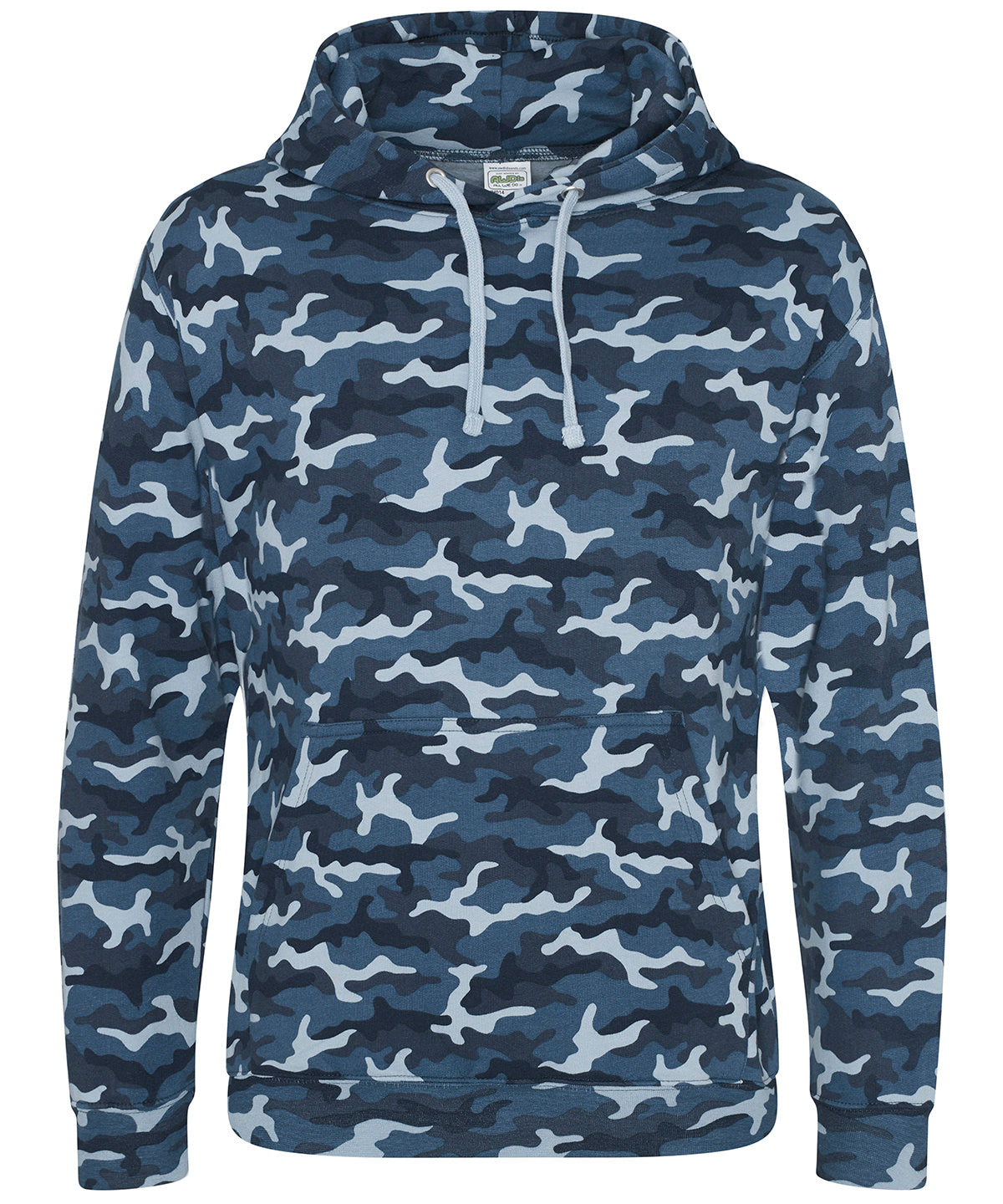 Hoodies - Camouflage hoodie Blue Camo