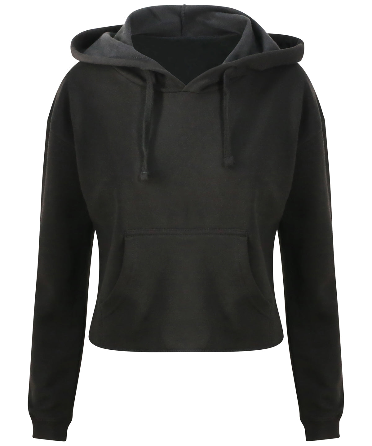 Hoodies - Kort hoodie Jet Black