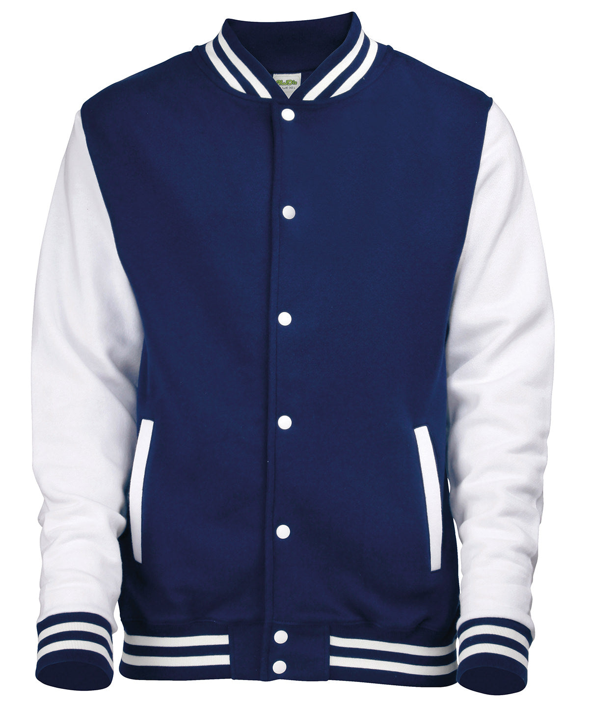 Sweatshirts - Klassisk Amerikanskinspirerad Jacka Oxford Navy White