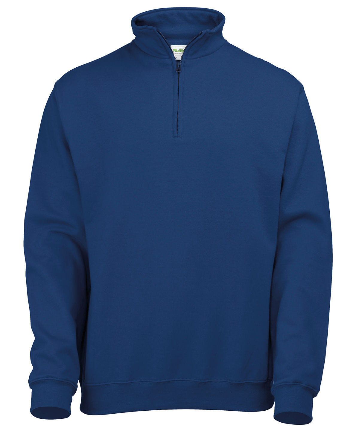 Sweatshirts - Klassisk 1/4 dragkedja sweatshirt för herrar New French Navy