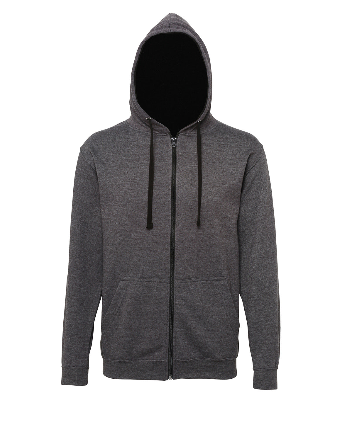 Hoodies - Stilren och Bekväm Varsity Zoodie för Alla Charcoal Jet Black