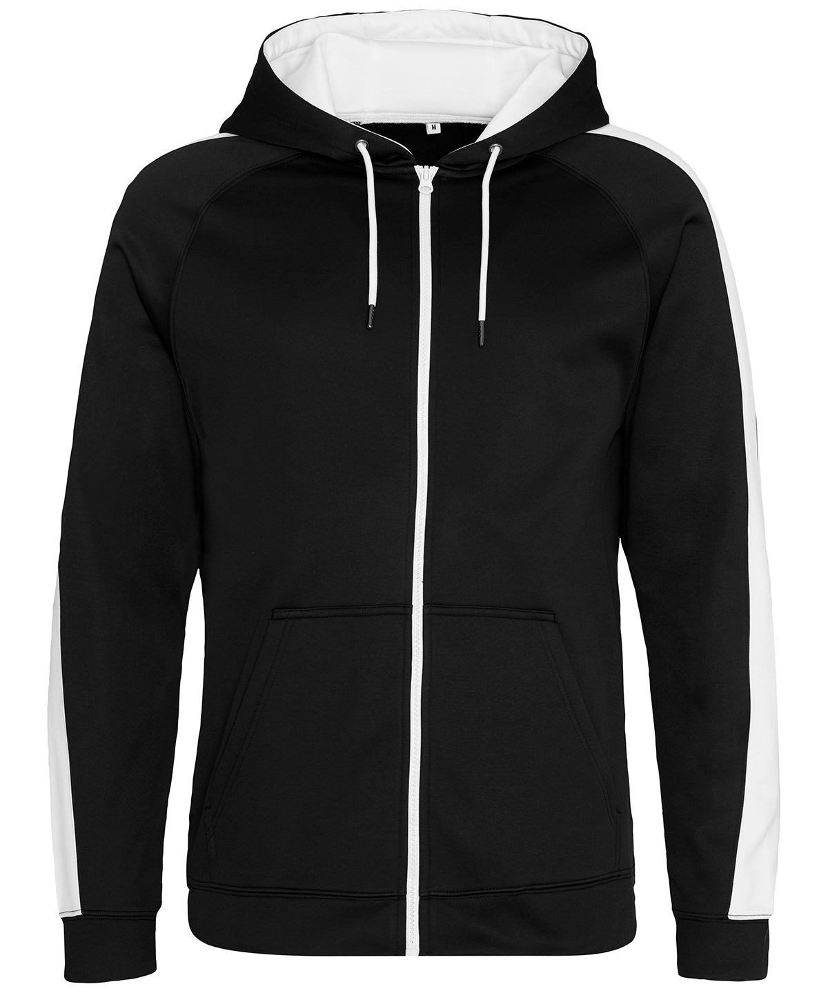 Hoodies - Sportig Zoodie Jet Black Arctic White