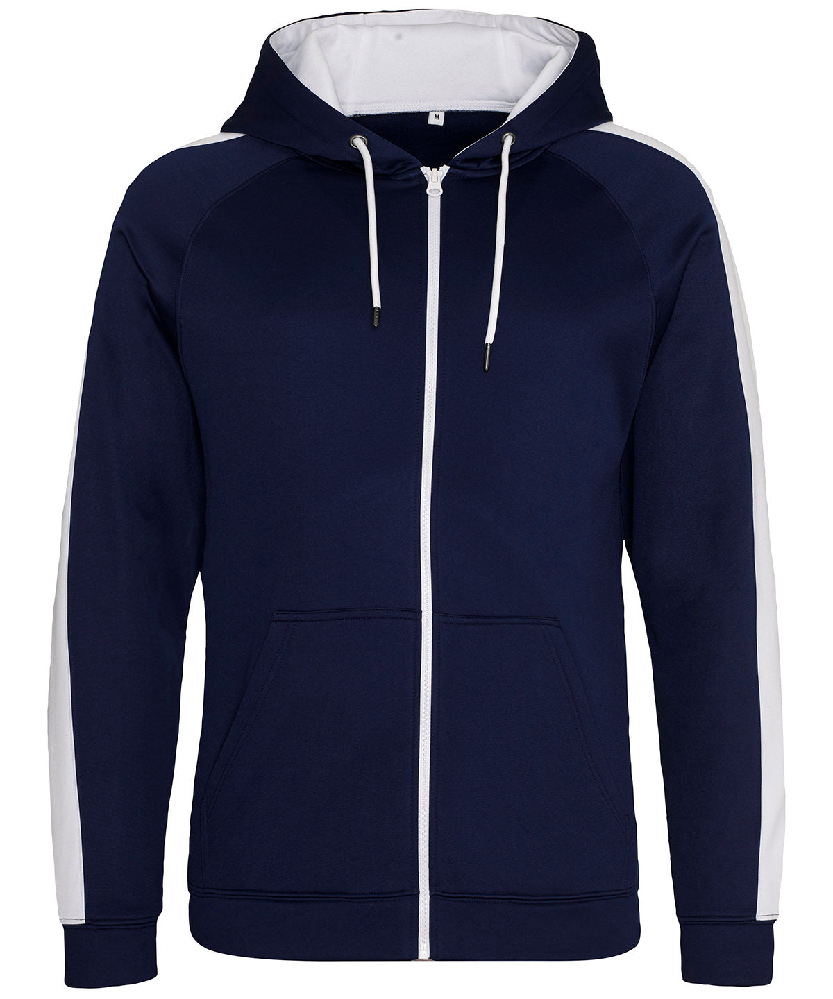 Hoodies - Sportig Zoodie Oxford Navy Arctic White