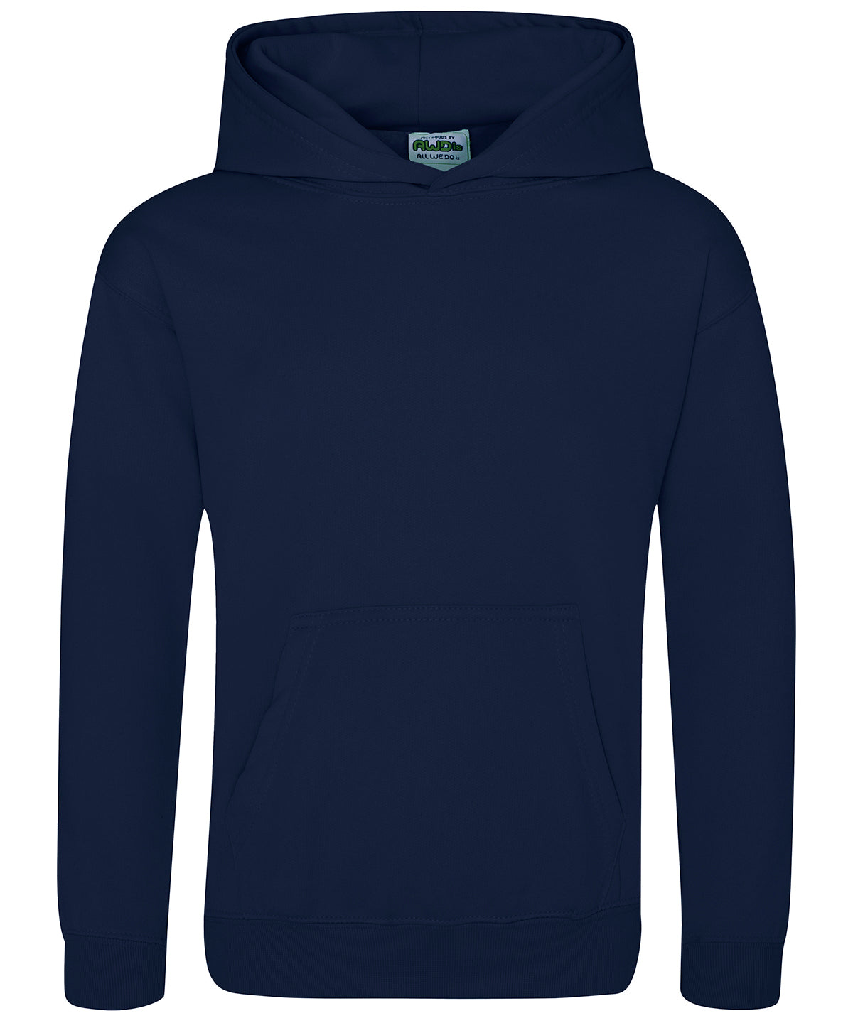 Hoodies - Barnens Sportpolyester Hoodie Oxford Navy