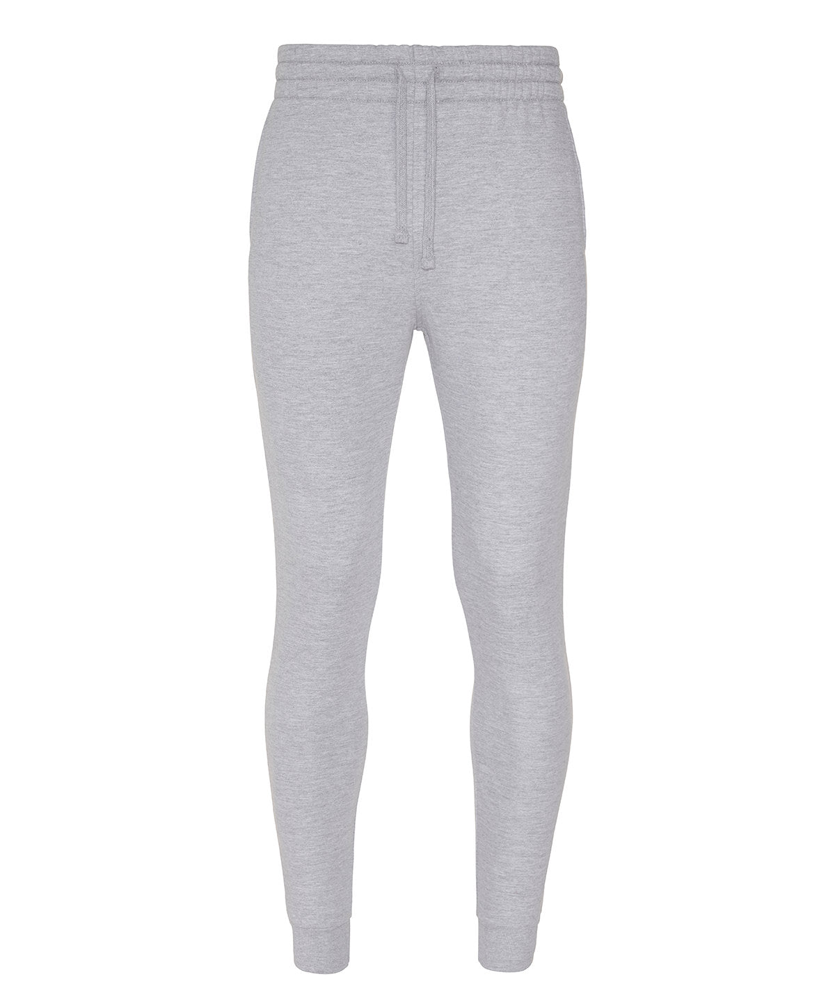 Trackwear - Taperade Träningsbyxor för En Modern Look Heather Grey