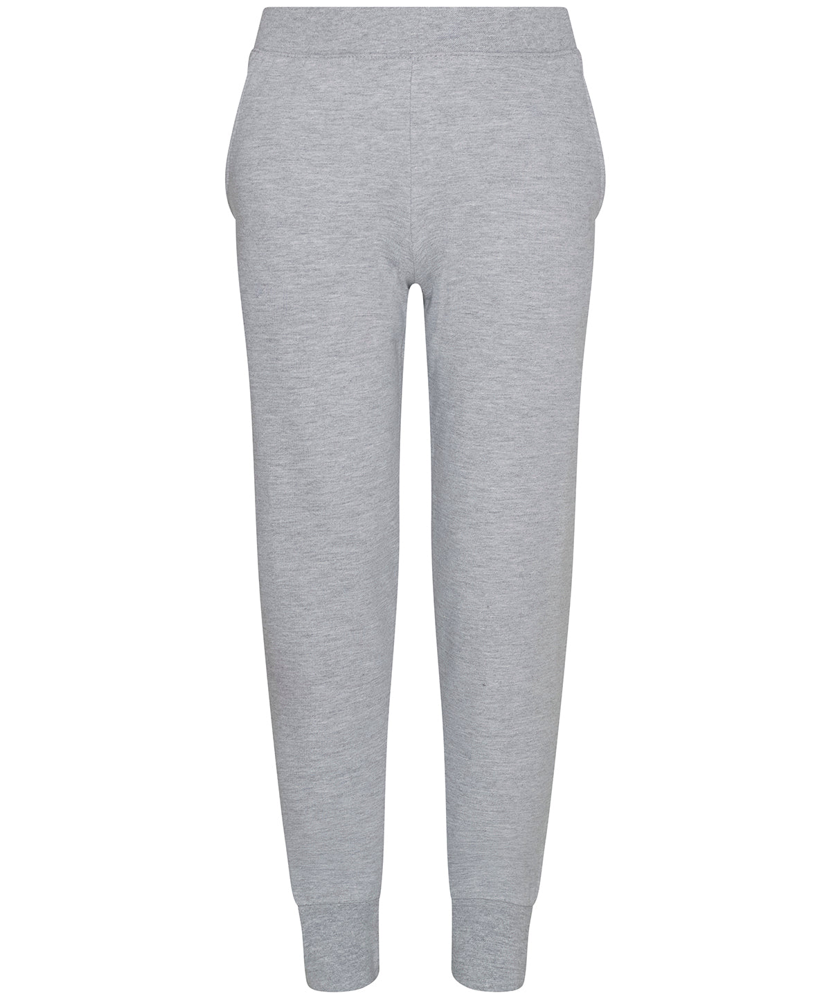 Trackwear - Barnens Perfekta Tapered Track Pants Heather Grey