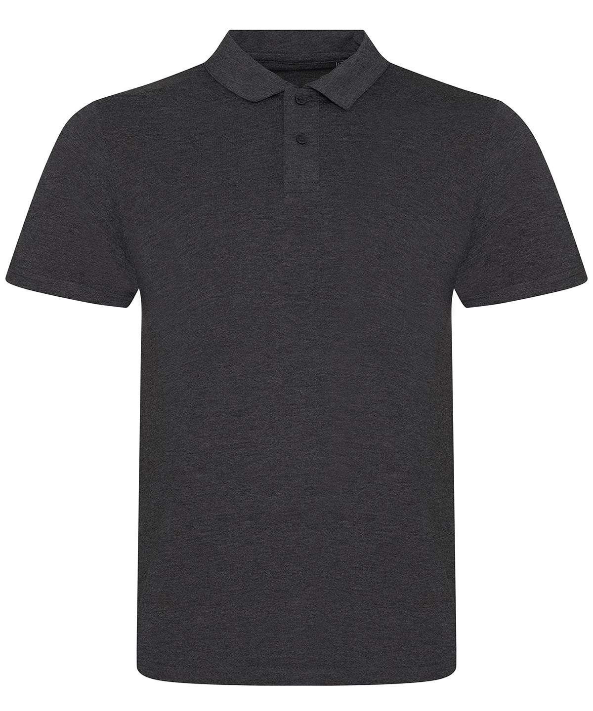 Polos - Modern och Mångsidig Triblend-Piké för Herrar Heather Charcoal