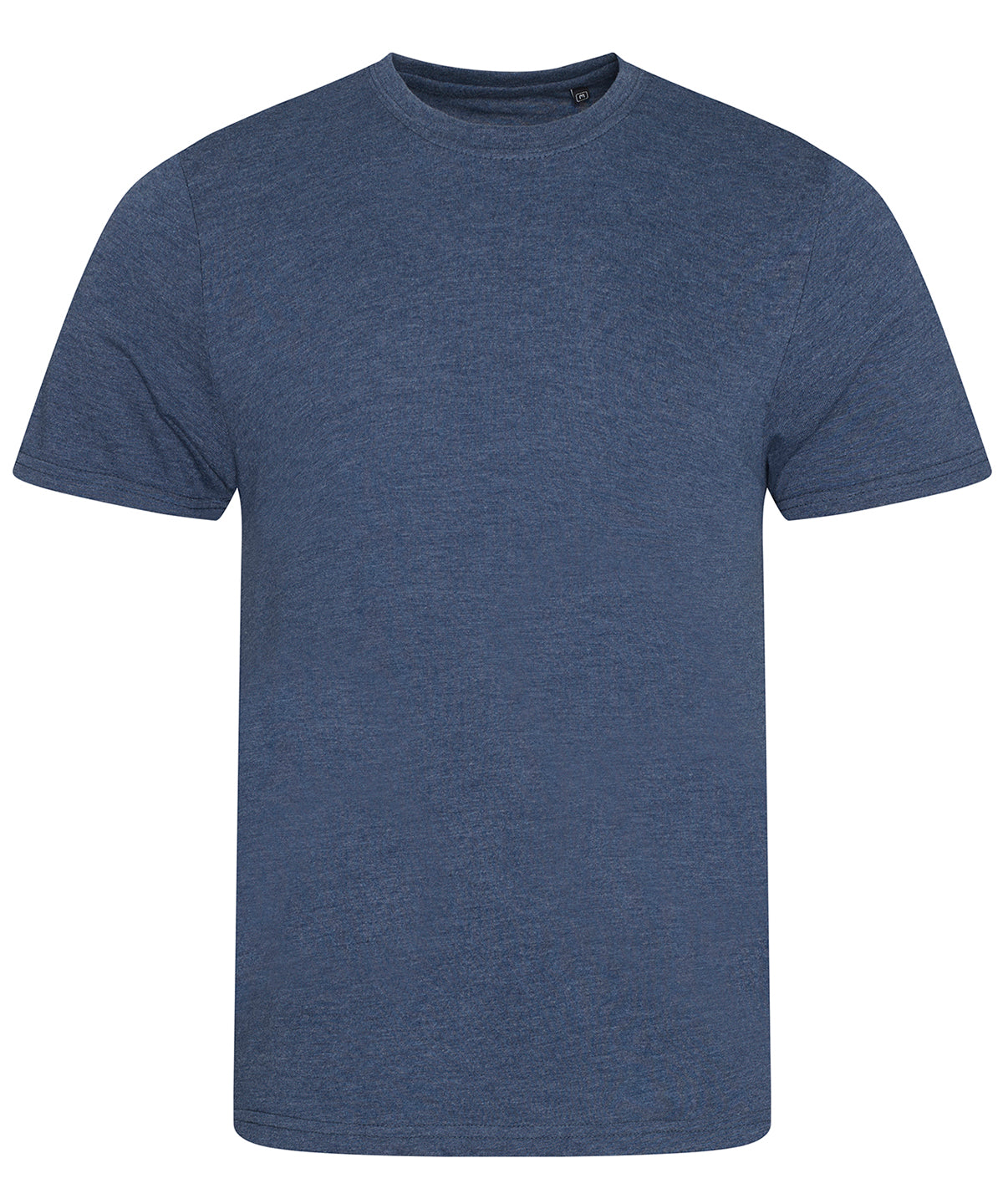 T-Shirts - Modern och Bekväm Triblend T-shirt för Herrar Heather Navy