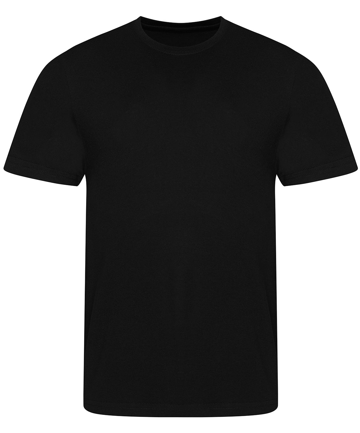 T-Shirts - Modern och Bekväm Triblend T-shirt för Herrar Solid Black