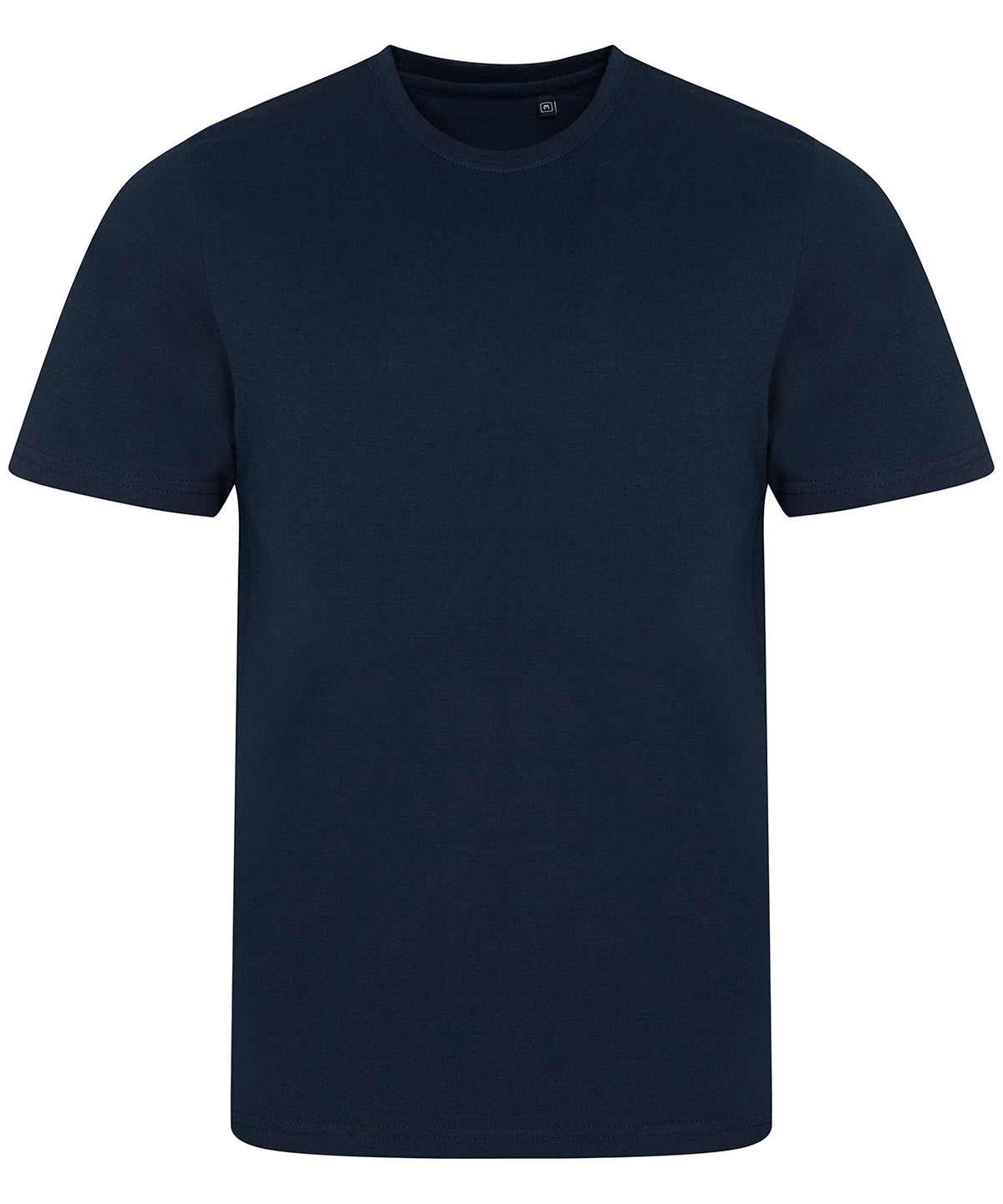 T-Shirts - Modern och Bekväm Triblend T-shirt för Herrar Solid Navy