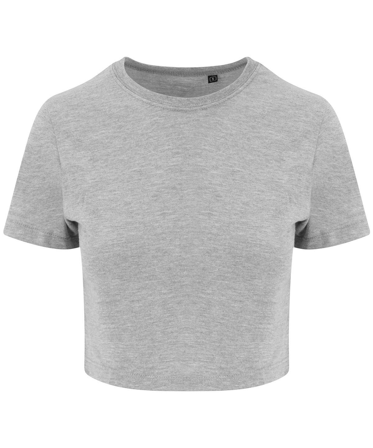 T-Shirts - Modernt och Bekvämt Damlinne i Triblend Heather Grey