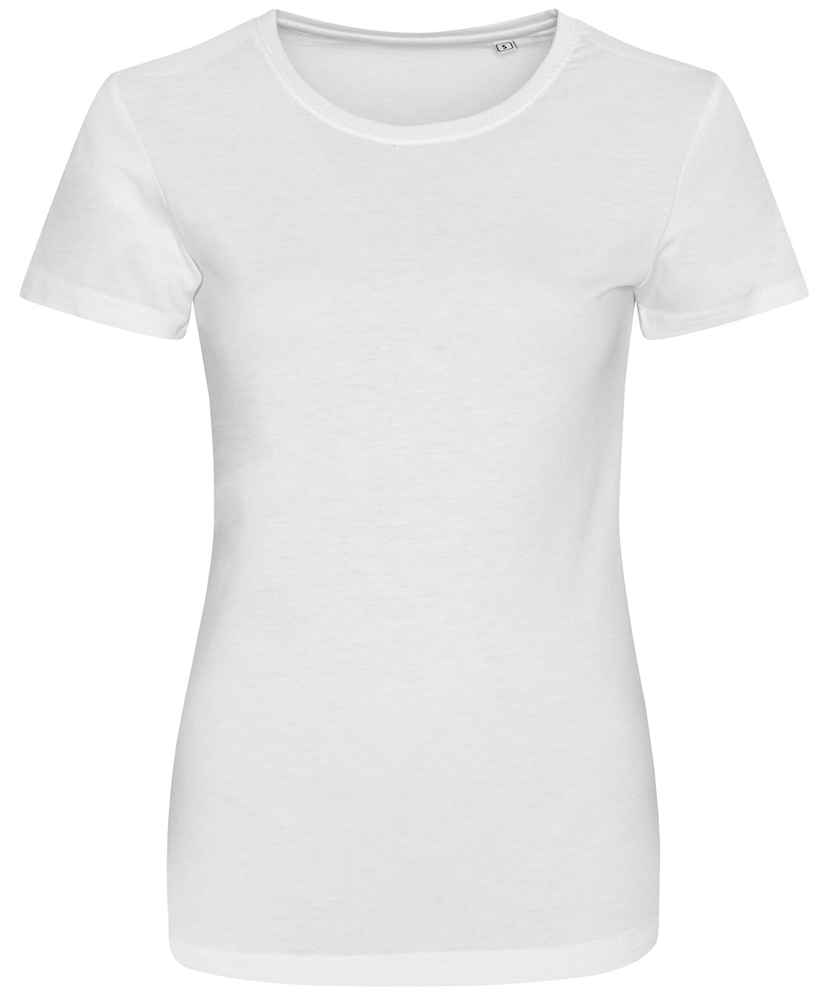 T-Shirts - Mjukt och Bekvämt Damlinne i Triblend Solid White