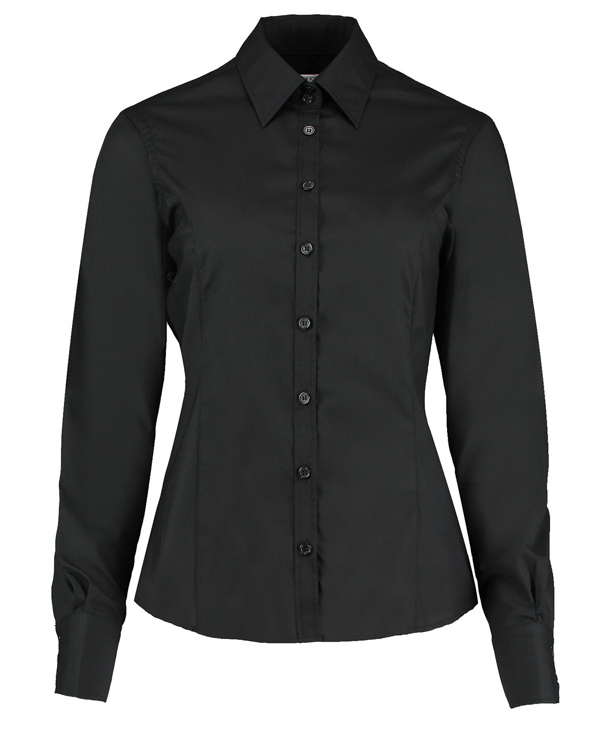 Blouses - Elegant dam-skjorta med långa ärmar Black