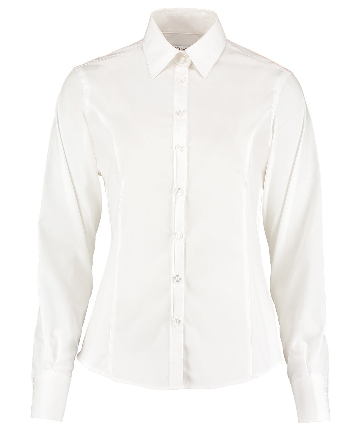 Blouses - Elegant dam-skjorta med långa ärmar White