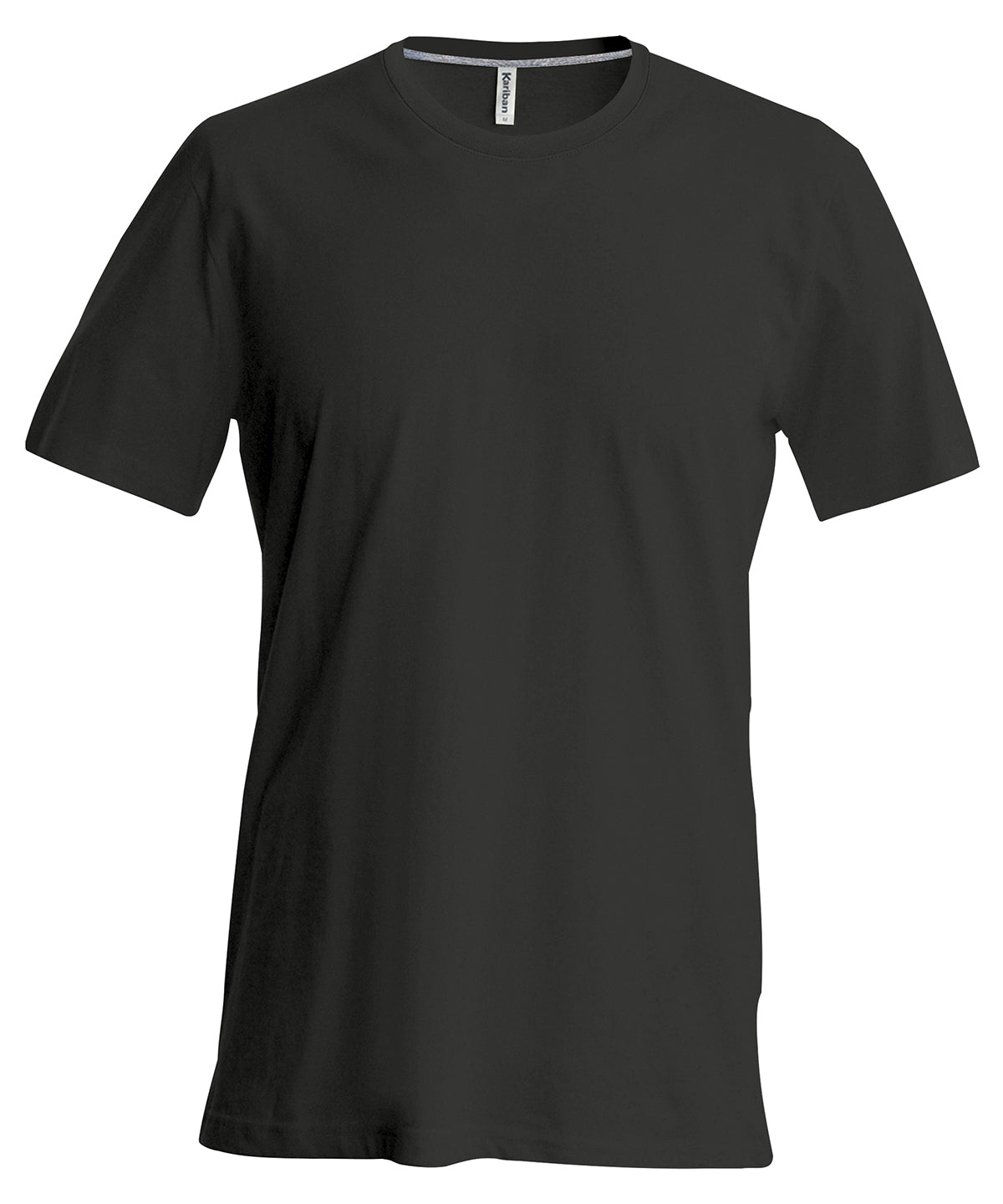 T-Shirts - Kortärmad T-shirt med Rund Hals Black