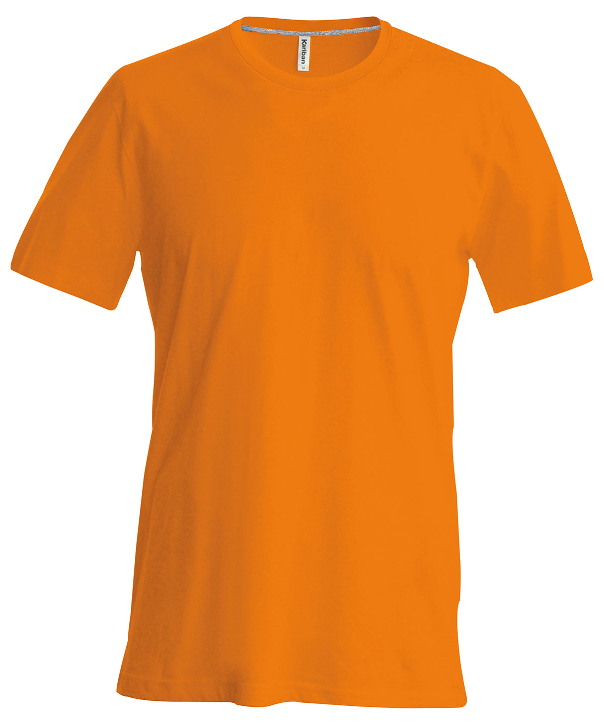 T-Shirts - Kortärmad T-shirt med Rund Hals Orange