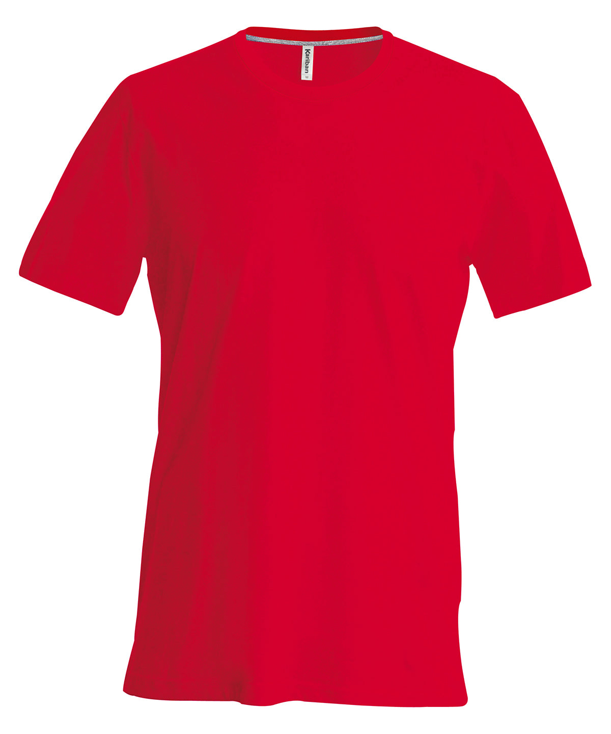 T-Shirts - Kortärmad T-shirt med Rund Hals Red