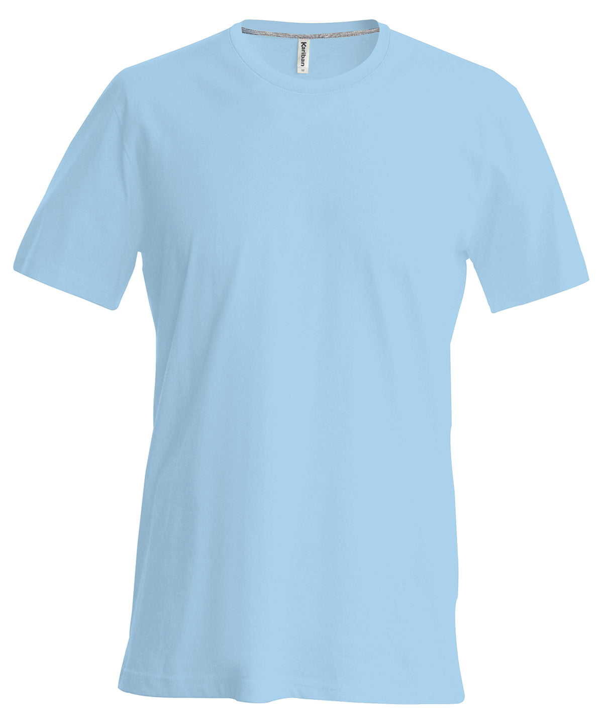 T-Shirts - Kortärmad T-shirt med Rund Hals Sky Blue