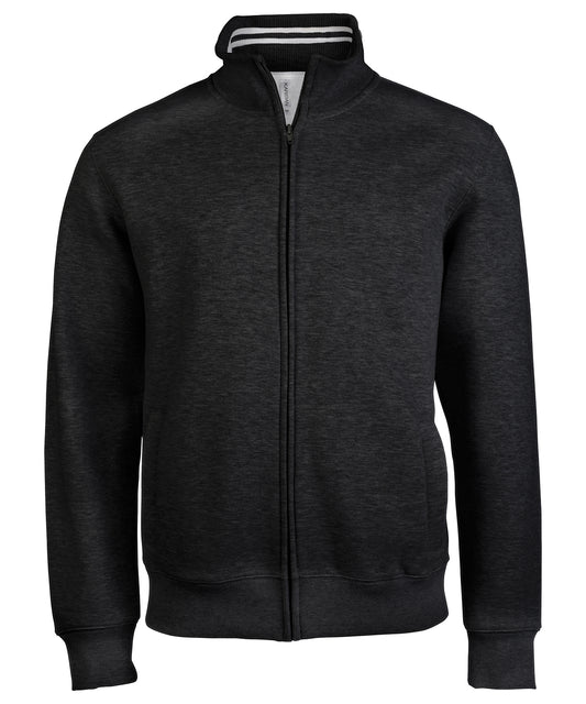 Fleece - Herrens Hel Dragkedja Tröja Black