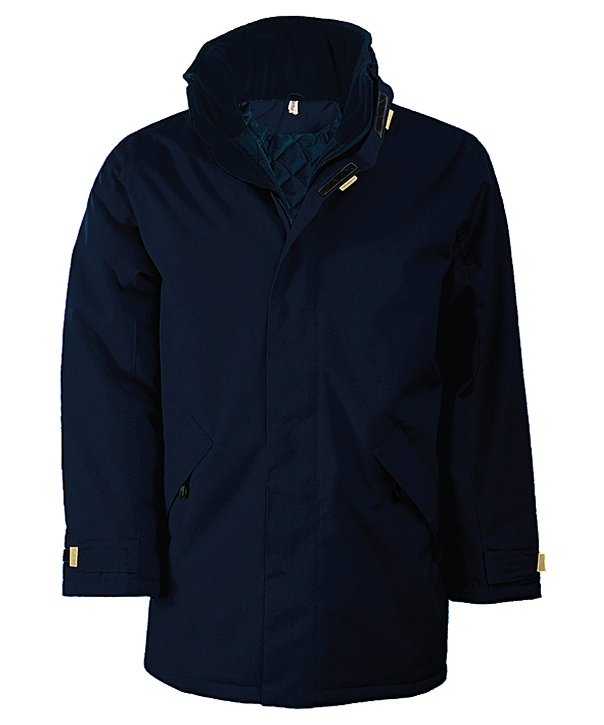 Jackets - Quiltad Parka för Vuxna Navy Navy