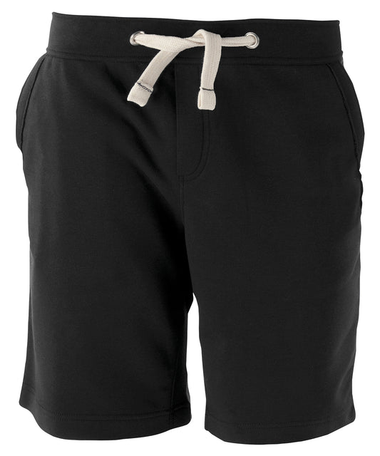 Shorts - Unisex French Terry Bermuda Shorts Black