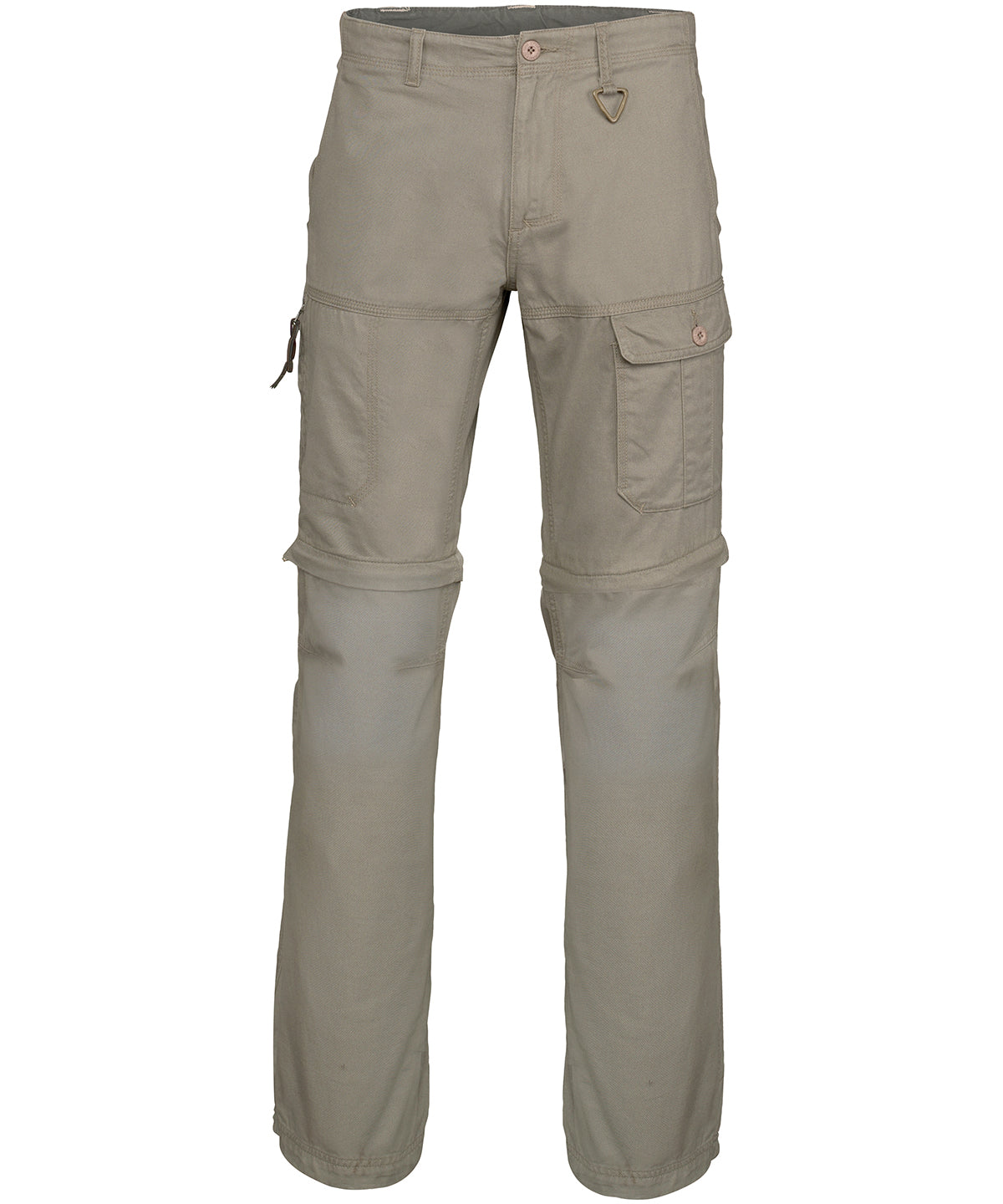 Trousers - Mångsidiga byxor med fickor Dark Beige