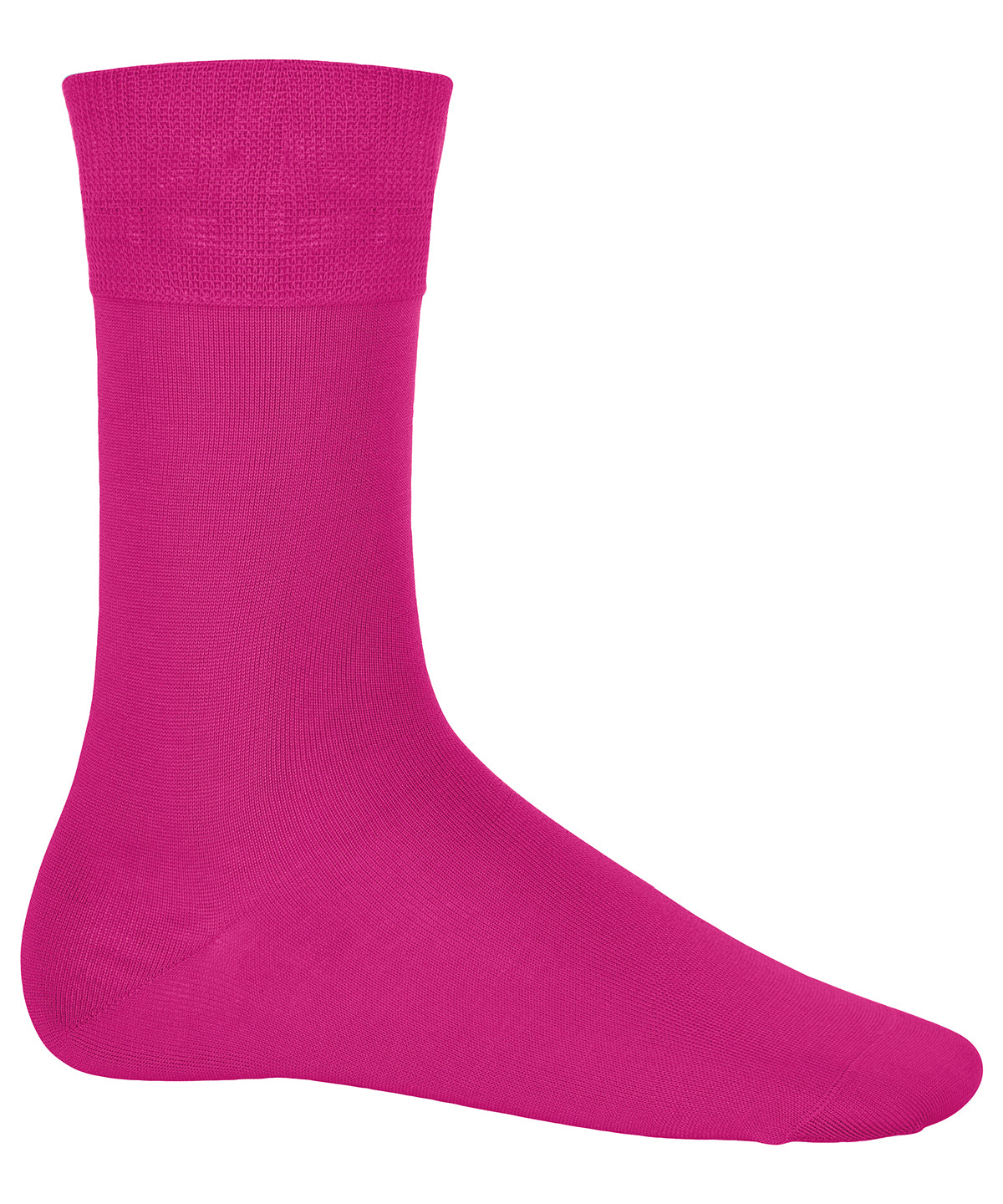 Socks - Bekväma Citystrumpor i Bomull för Herrar Fuchsia