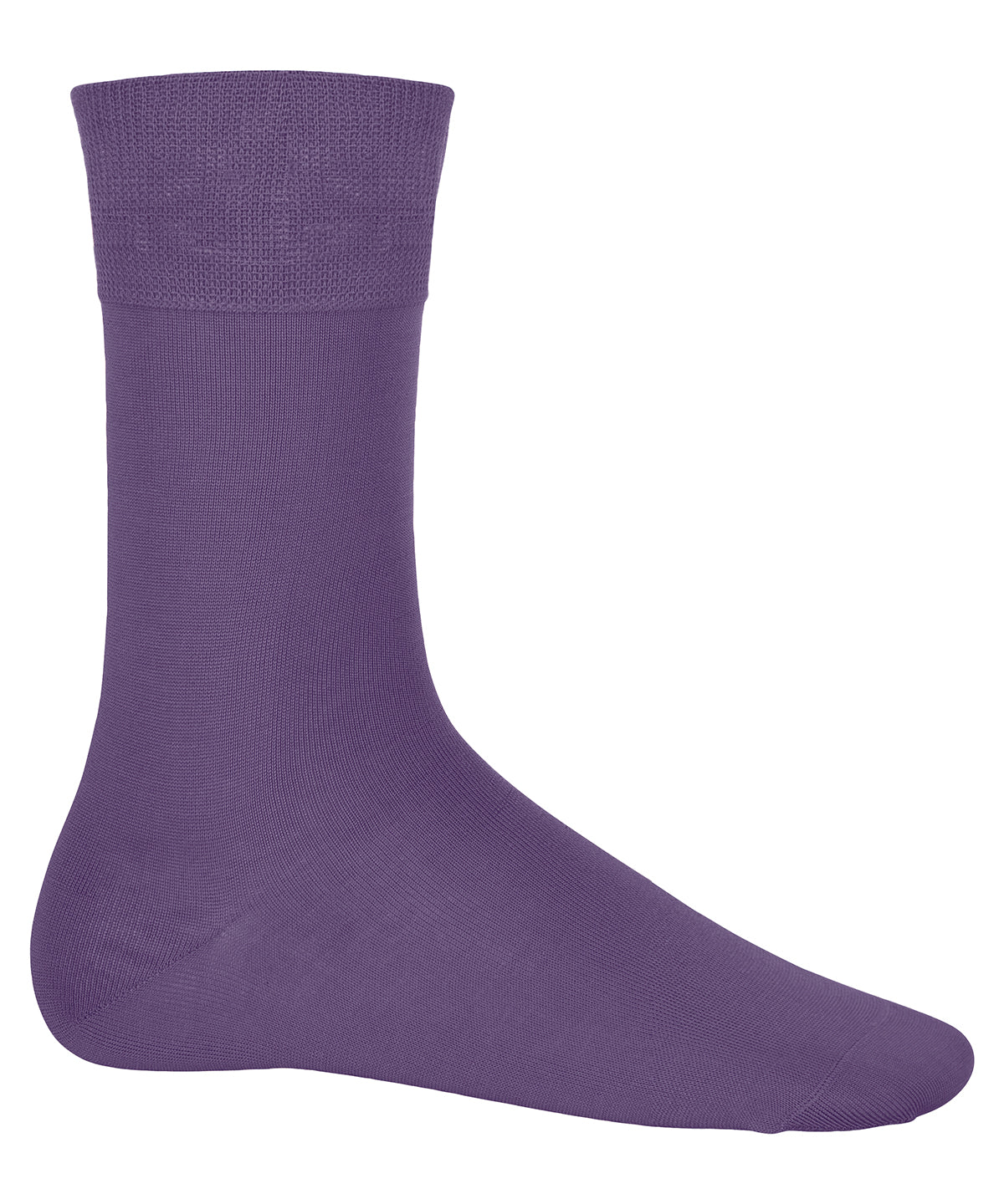 Socks - Bekväma Citystrumpor i Bomull för Herrar Purple