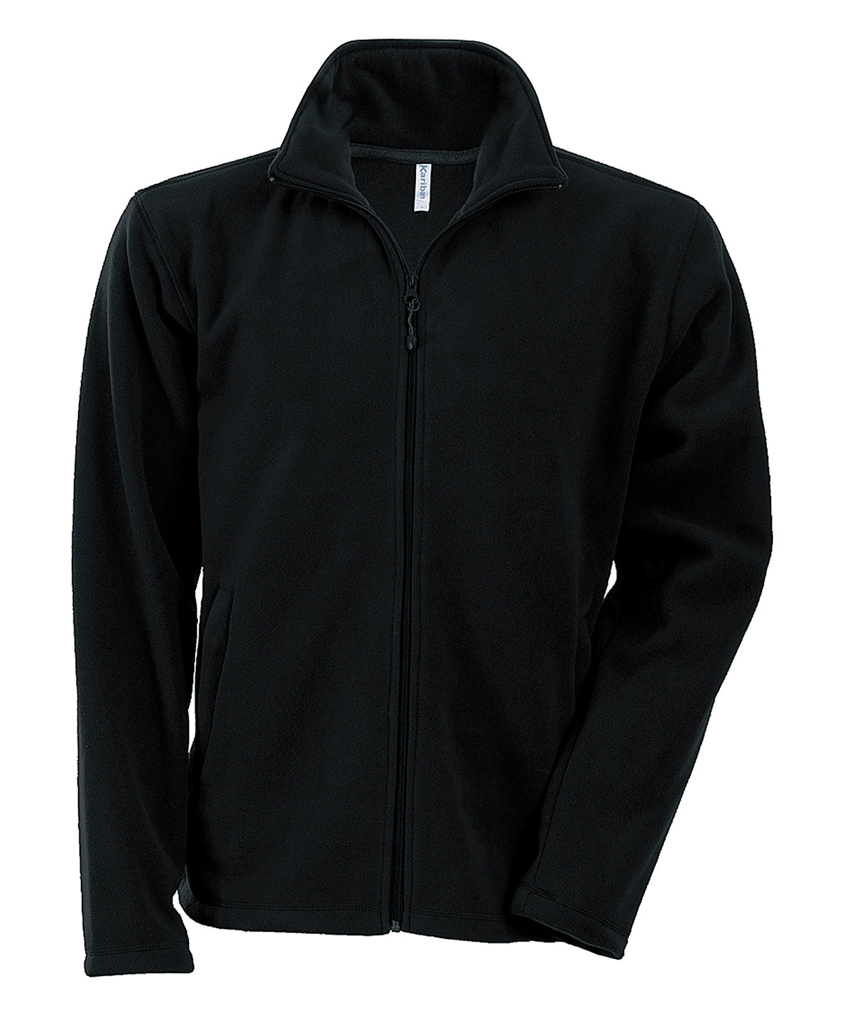 Fleece - Falco full zip microfleecejacka Black