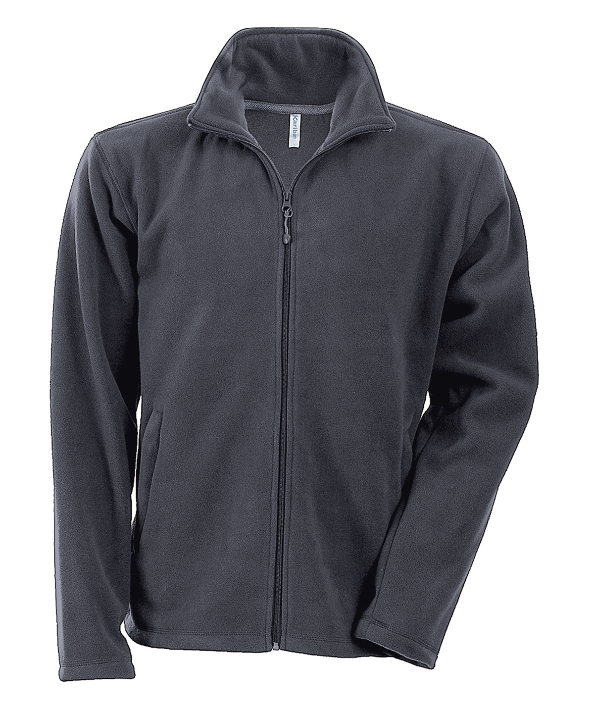 Fleece - Falco full zip microfleecejacka Convoy Grey