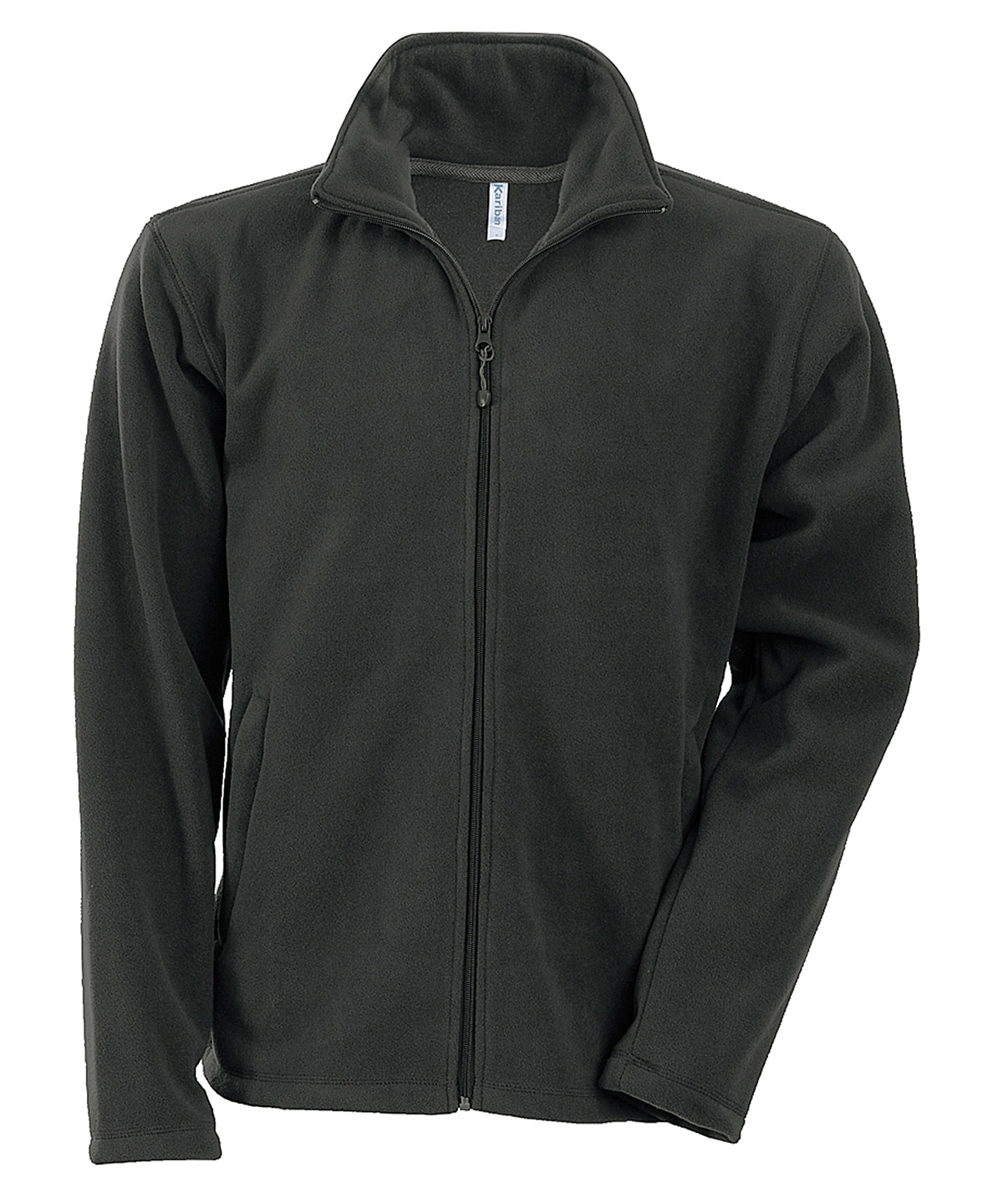 Fleece - Falco full zip microfleecejacka Dark Grey