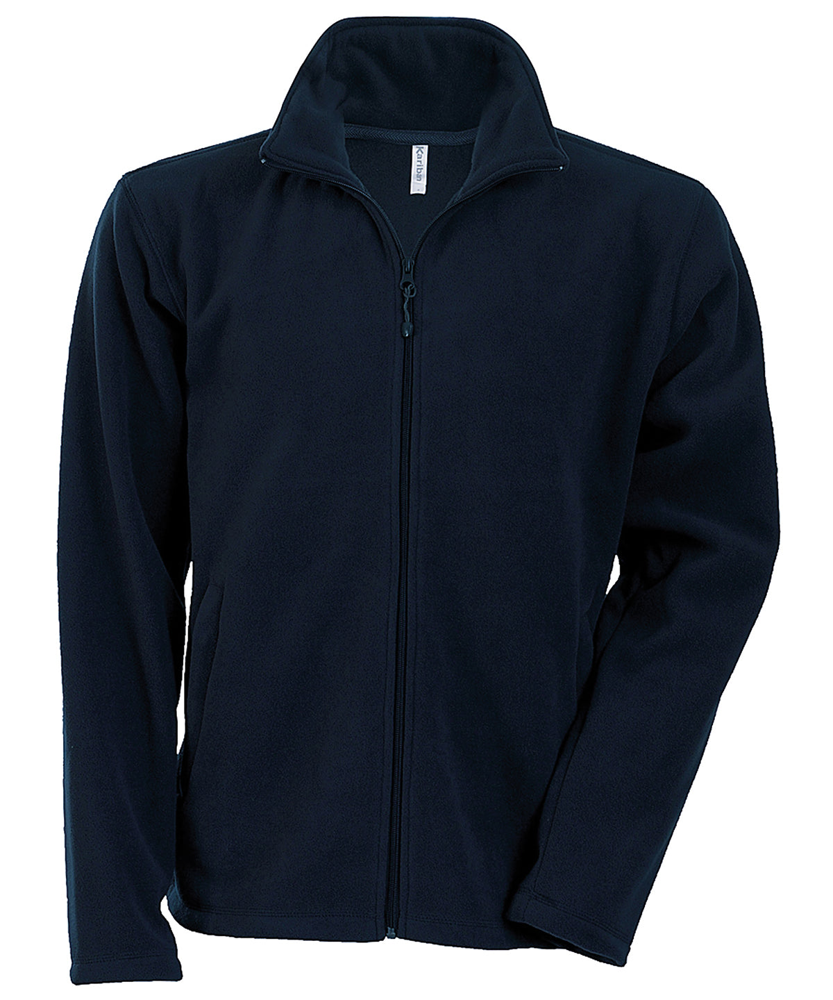 Fleece - Falco full zip microfleecejacka Navy