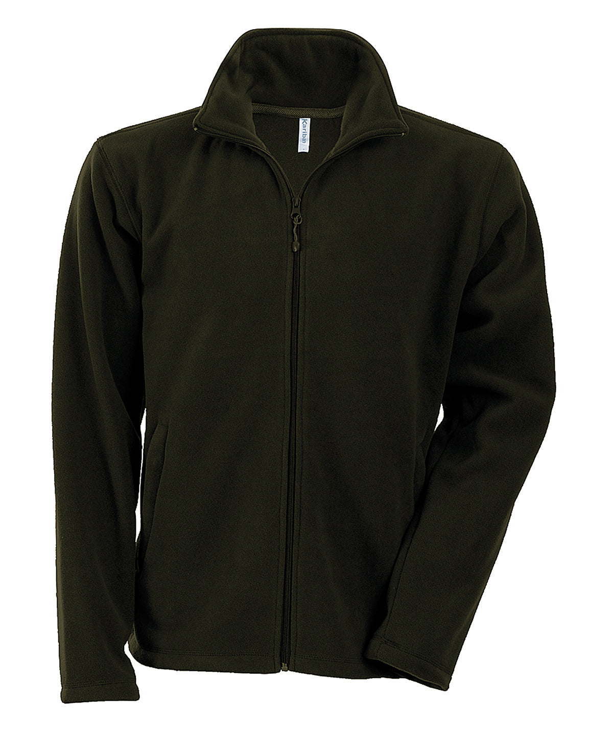 Fleece - Falco full zip microfleecejacka Olive