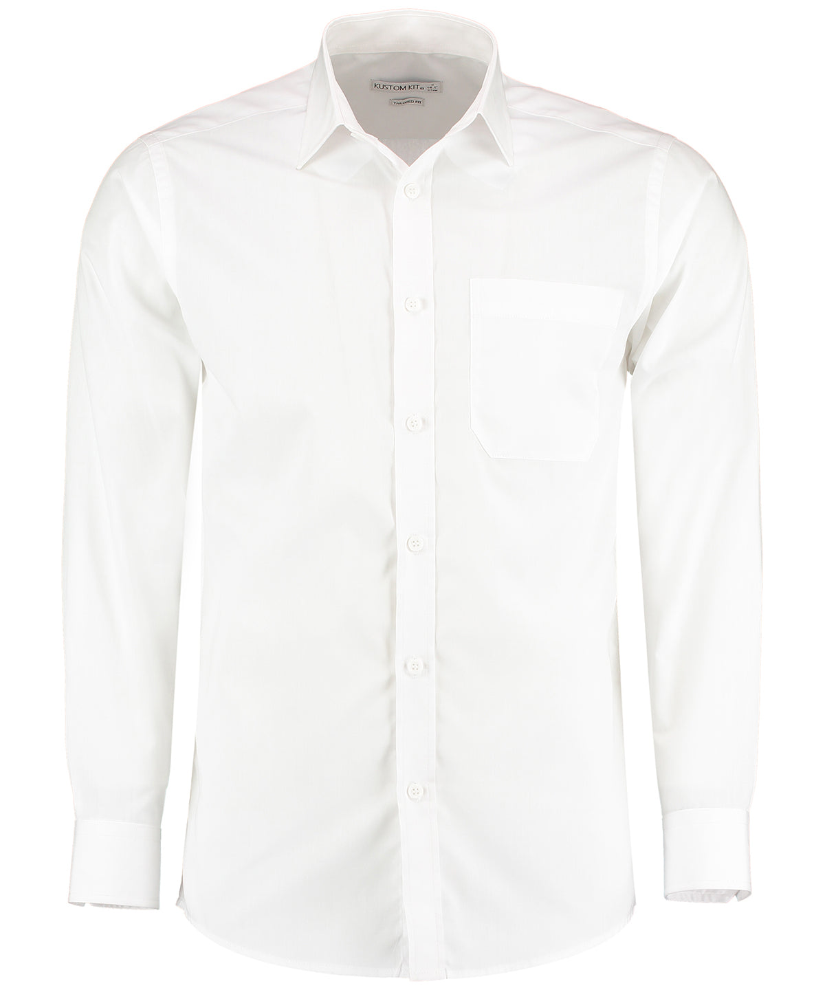 Shirts - Elegant Poplinskjorta för Herrar White