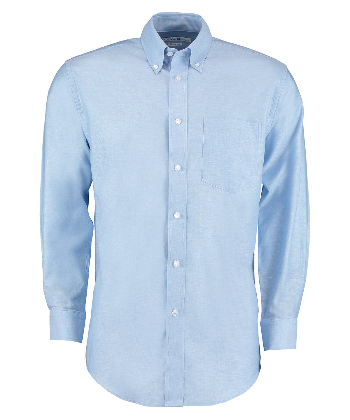 Shirts - Klassisk Långärmad Oxfordskjorta för Arbetsplatsen Light Blue