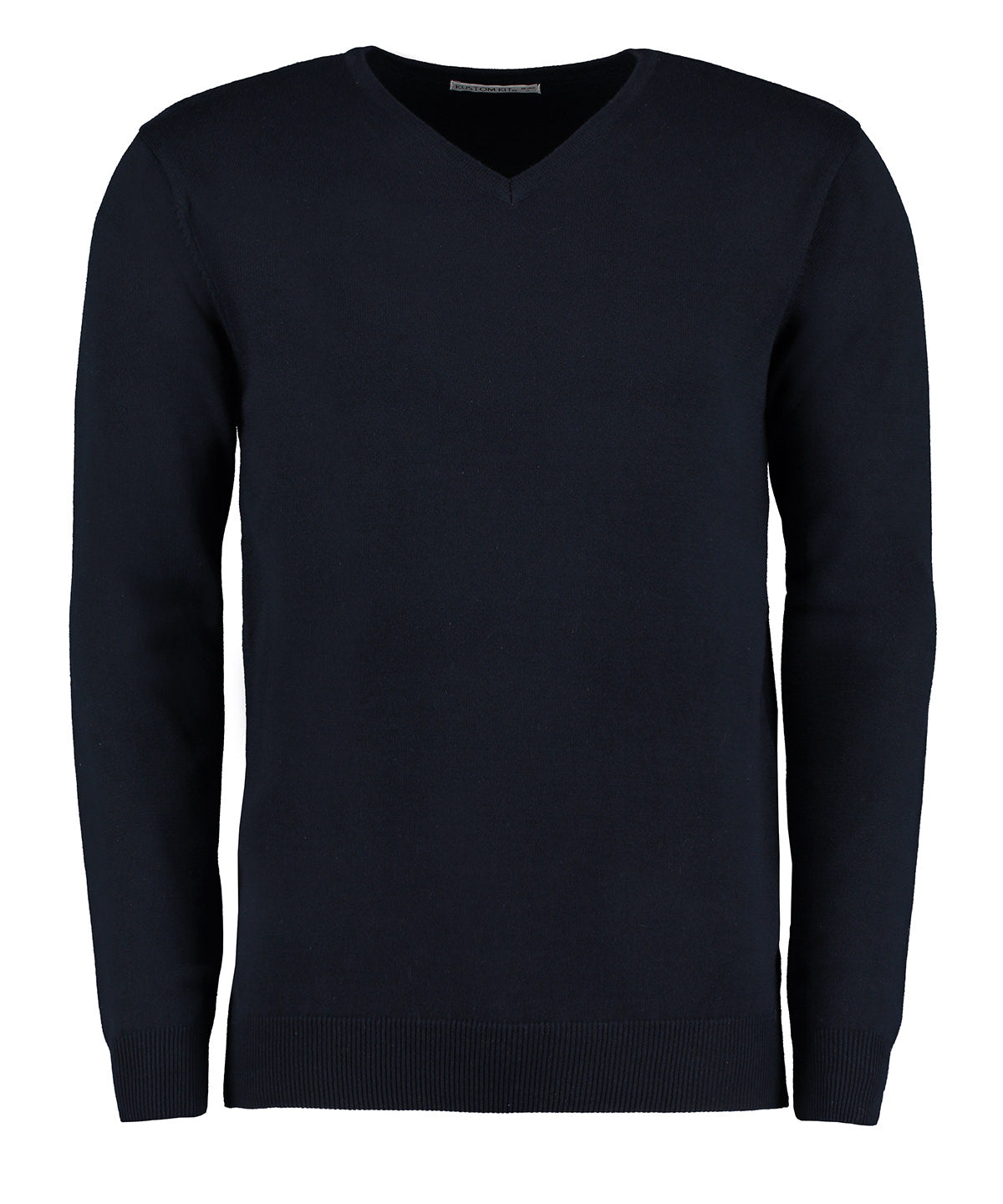 Knitted Jumpers - Arundel V-ringad Tröja Lång ärm Navy