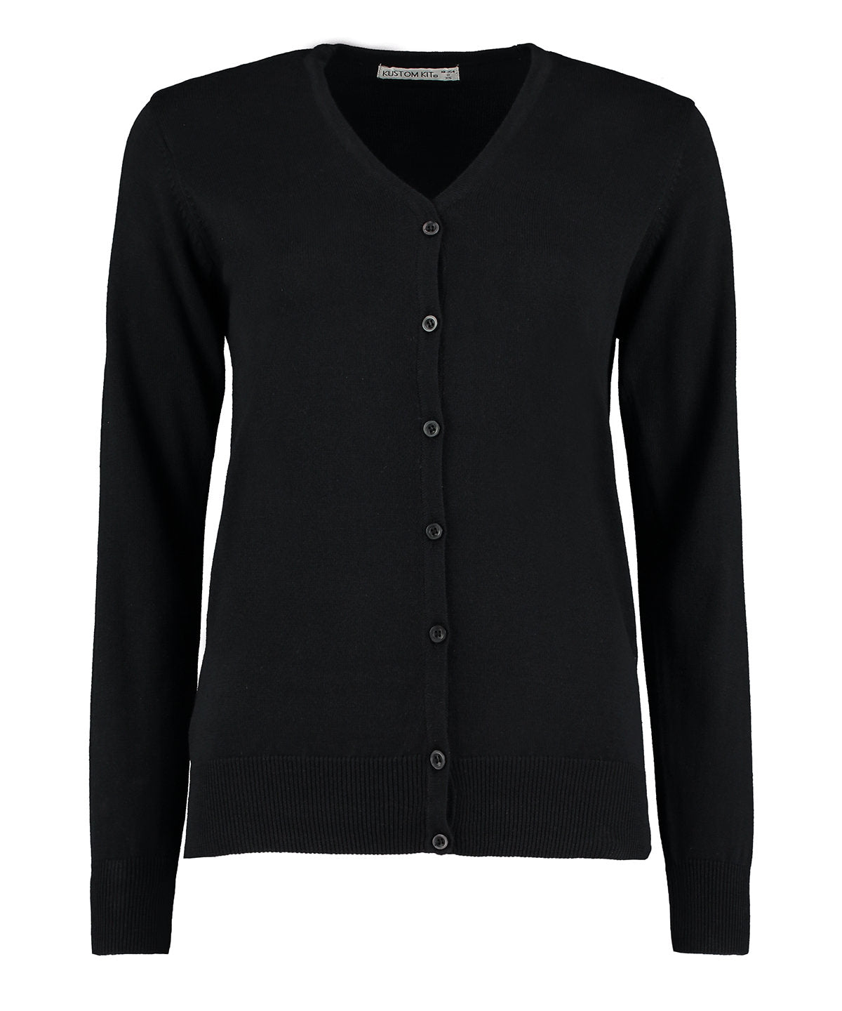 Cardigans - Arundel V-hals Cardigan för Damer Black