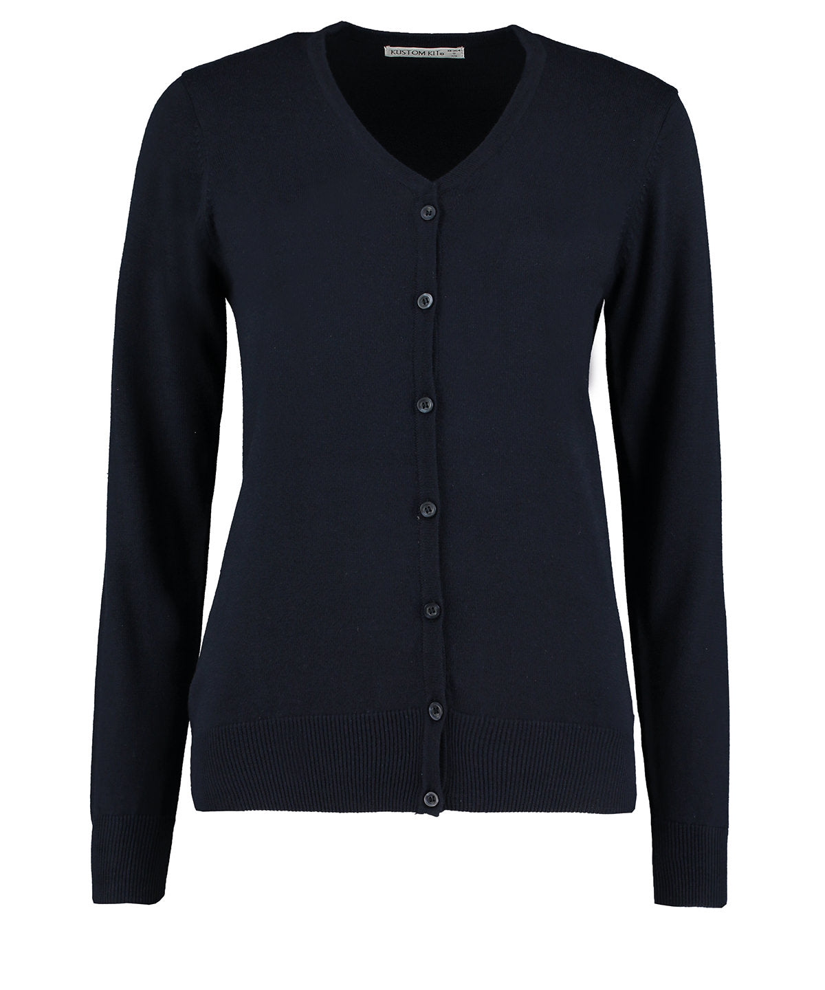 Cardigans - Arundel V-hals Cardigan för Damer Navy