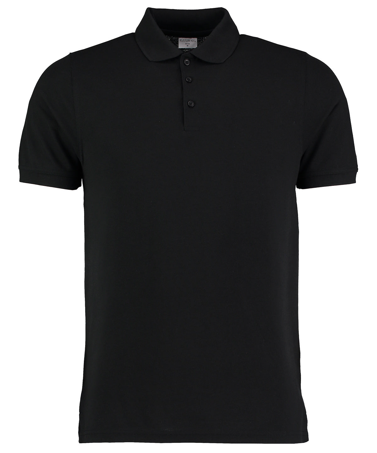 Polos - Klassisk Heavyweight Piké Black