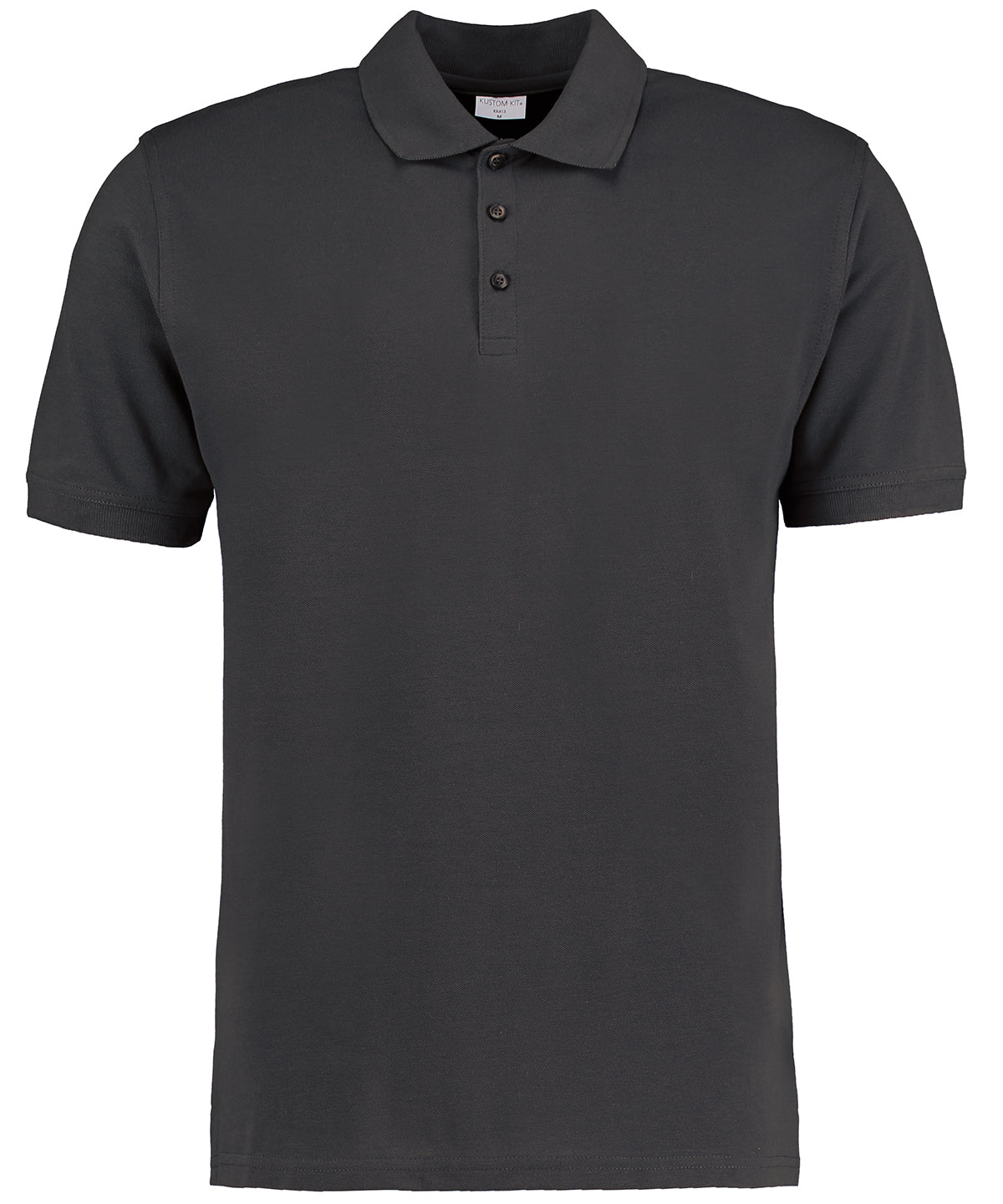 Polos - Modern Slim Fit Klassisk Polo Graphite