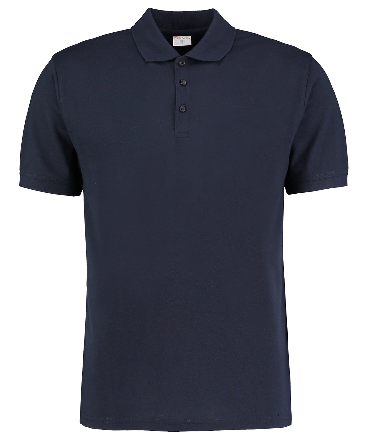 Polos - Modern Slim Fit Klassisk Polo Navy