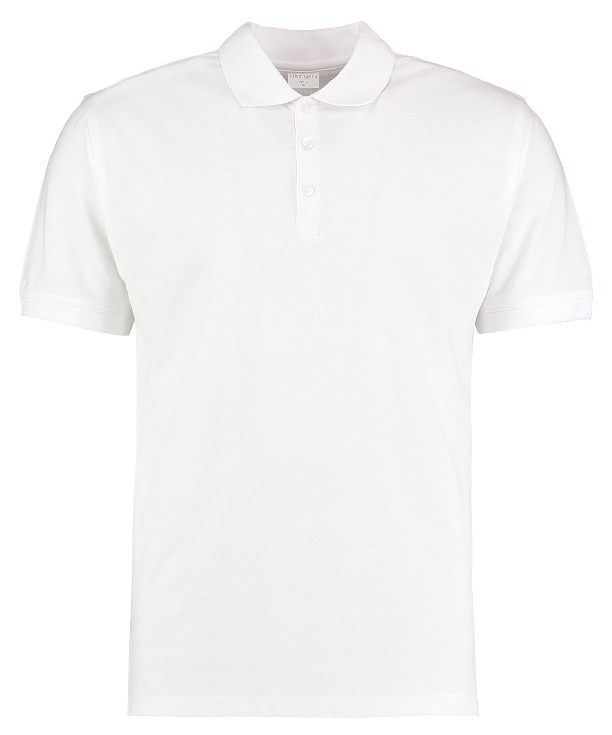 Polos - Modern Slim Fit Klassisk Polo White