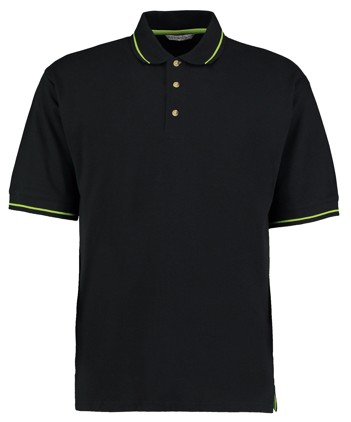 Polos - Klassisk St Mellion Pikétröja för Herrar Black Lime