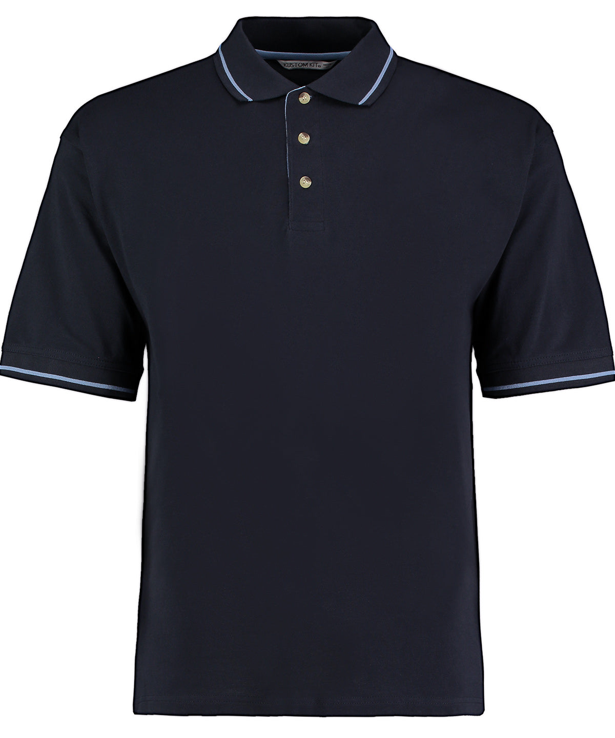 Polos - Klassisk St Mellion Pikétröja för Herrar Navy Light Blue