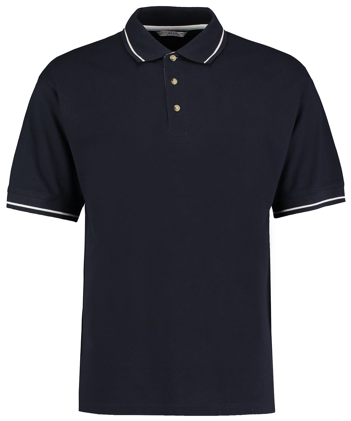 Polos - Klassisk St Mellion Pikétröja för Herrar Navy White