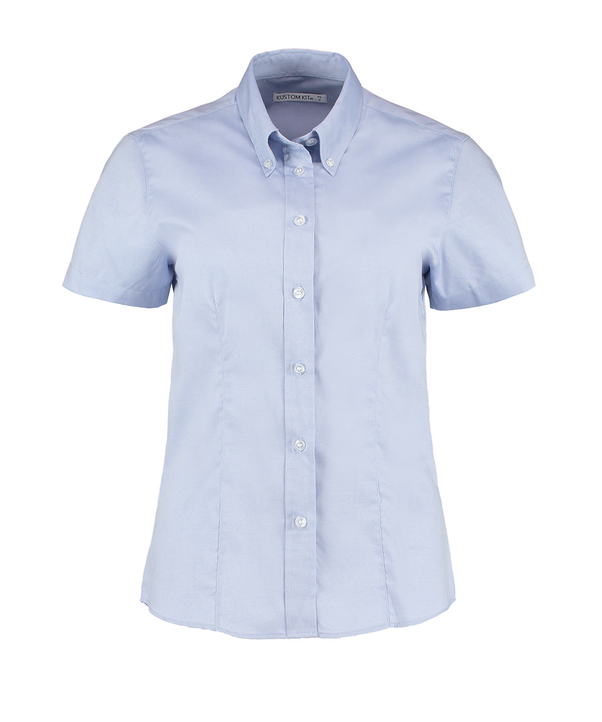 Blouses - Dam Kjolblus Kortärmad Light Blue