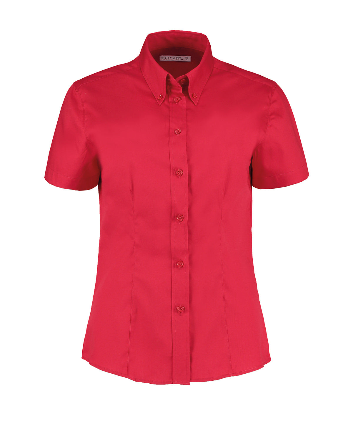 Blouses - Dam Kjolblus Kortärmad Red