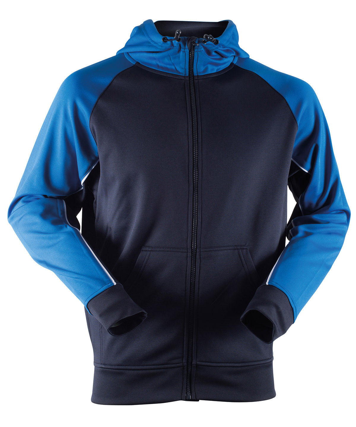 Hoodies - Panelerad Sporthuva Navy Royal White