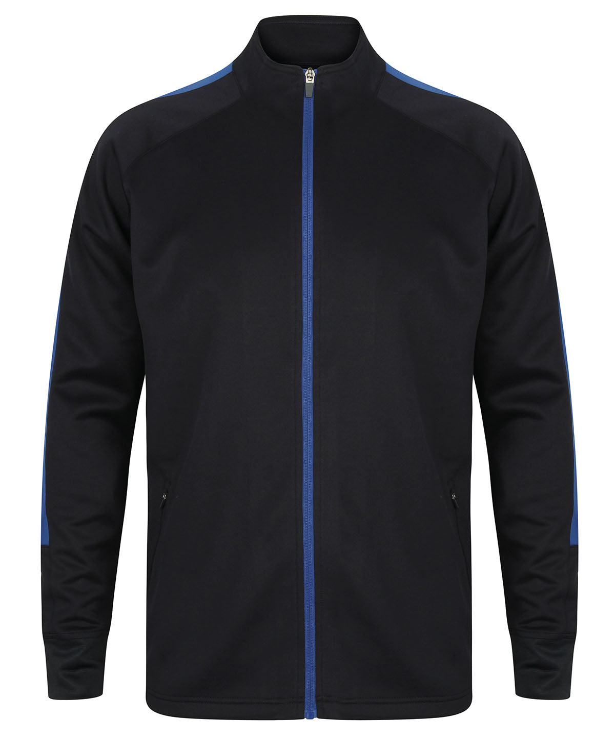 Trackwear - Stickad Träningsjacka Navy Royal