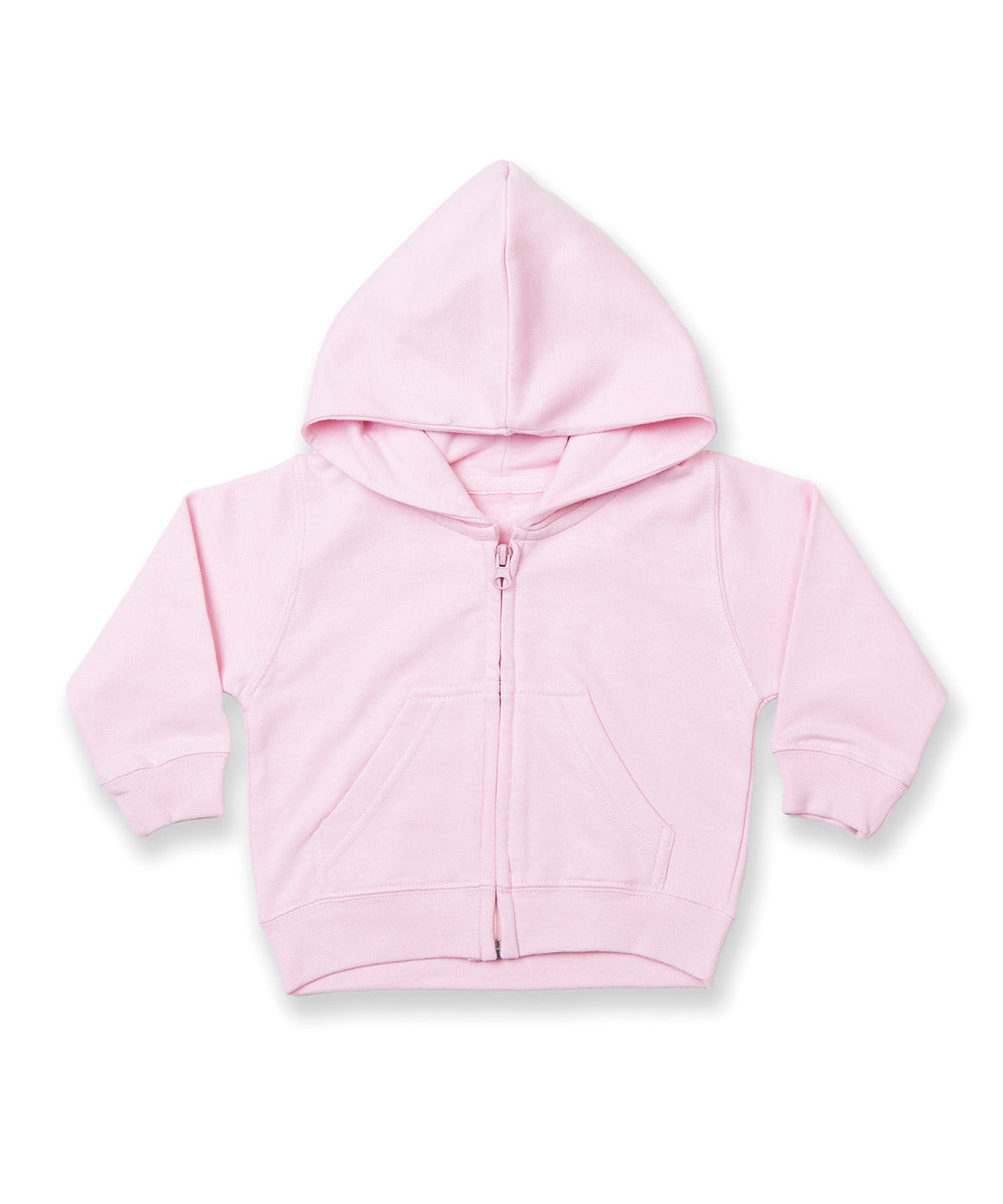 Hoodies - Zip-up hoodie för alla tillfällen Pale Pink